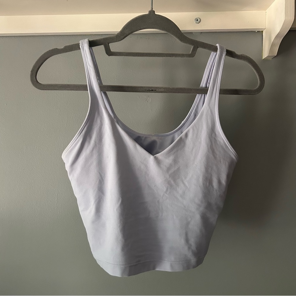 lululemon align tank - pastel blue